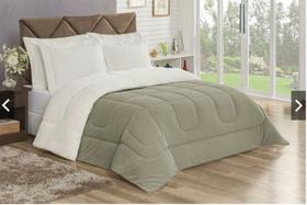 Coberdrom Queen Size Pele Carneiro Dupla Face Aspen Castor Coberdrom Queen Size Pele Carneiro Dupla Face Aspen Castor