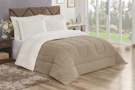 Coberdrom Sherpa Casal Queen Veneza Caqui - Vilela Enxovais Coberdrom Sherpa Casal Queen Veneza Caqui - Vilela Enxovais