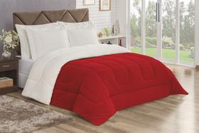 Coberdrom Sherpa Casal Queen Veneza Vermelho - Vilela Enxovais Coberdrom Sherpa Casal Queen Veneza Vermelho - Vilela Enxovais
