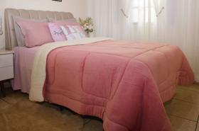 Coberdrom Sherpa Cobertor Casal Queen-2,40mx2,20m-Grosso
