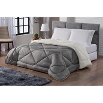 Coberdrom Sherpa QueenTipo Lã de Carneiro 240x220cm Casa Dona