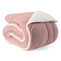 Coberdrom Sherpa Solteiro - Hipoalergênico