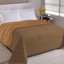 Coberdrom Solteiro Dupla Face Toque Macio Cobertor Aveludado