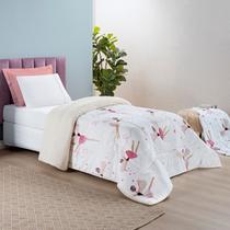 Coberdrom Solteiro Sherpa E Manta Bouti Kids 01 Bailarina Coberdrom Solteiro Sherpa E Manta Bouti Kids 01 Bailarina