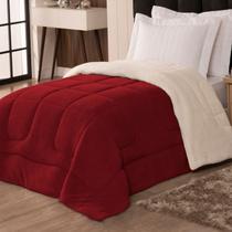 Coberdrom Solteiro veneza 1 Peça Manta Sherpa Fleece terracota Coberdrom Solteiro veneza 1 Peça Manta Sherpa Fleece terracota