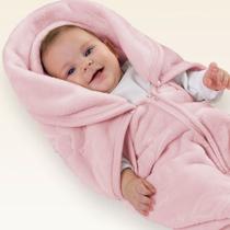 Coberta Bebe Saco Dormir Relevo Anti Alérgico Feminino Menina Criança Infantil 90cm Jolitex Rosa