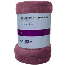 Coberta Manta 150x220 Algodão Antialérgicas Vinho Camesa 180g