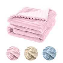 Coberta Manta Bebê Wave Berço Duplo Antialérgico Rosa