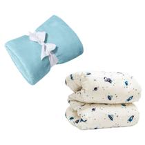 Coberta Manta Comfy Antialergico Azul e Edredom Astronauta Coberta Manta Comfy Antialergico Azul e Edredom Astronauta