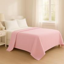 Coberta Manta Microfibra Lisa Antialérgica Casal Soft 2,00x1,80MTS