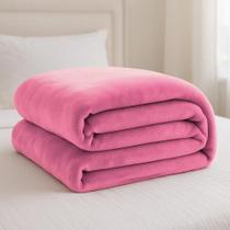 Coberta Manta Soft Casal Microfibra Anti-Alérgica Dupla F Pi