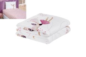 Cobertinha Soft Quentinha Manta Flannel Infantil + Lençol