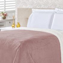 Cobertor Alaska King 1 Peça Microfibra Lã de Carneiro Cobertor Alaska King 1 Peça Microfibra Lã de Carneiro