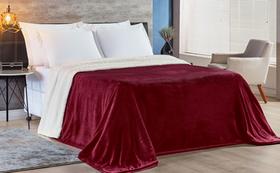 COBERTOR ALASKA Tecido Sherpa CASAL KING 1 PEÇA