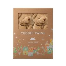 Cobertor Angel Dear Cuddle Twins Brown Bear Soft Cobertor Angel Dear Cuddle Twins Brown Bear Soft