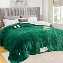 Cobertor aquecido greenoak Electric King Size 100x90cm Verde Menta Cobertor aquecido greenoak Electric King Size 100x90cm Verde Menta