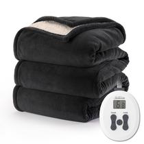 Cobertor Aquecido Sunbeam Royal Luxe Sherpa - Tamanho Queen