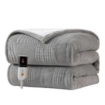 Cobertor aquecido Texciting Home Electric Throw 127x152cm cinza