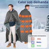 Cobertor Aquecido USB 5V Portátil, Macio E Quente, 3 Configurações De Calor, Desligamento Automático Cobertor Aquecido USB 5V Portátil, Macio E Quente, 3 Configurações De Calor, Desligamento Automático