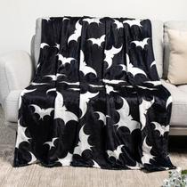 Cobertor Artlunar Gothic Bat Pattern Halloween 150x125cm Cobertor Artlunar Gothic Bat Pattern Halloween 150x125cm