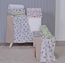 Cobertor Baby Flanelado Dupla Face Com Sherpa Manta Soft Antialérgica Toque Extra Macio Desenhos