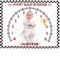 Cobertor Baby Milestone Gicoherero 102x127cm Race Car Cobertor Baby Milestone Gicoherero 102x127cm Race Car