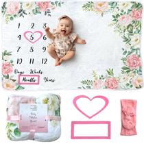 Cobertor Baby Milestone The Modern Child Supersoft Fleece