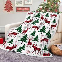 Cobertor Bcsewcg Christmas Fleece Throw Plaid King Size Cobertor Bcsewcg Christmas Fleece Throw Plaid King Size