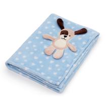 Cobertor Bebê 3D Bordado Loani