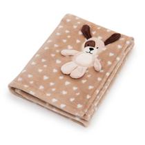 Cobertor Bebê 3D Bordado Loani