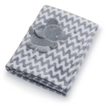 Cobertor Bebê 3D Bordado Loani