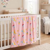 Cobertor Bebê Antialérgico Grosso Kyor Plus Baby Jolitex 0,90x1,10m Quentinho