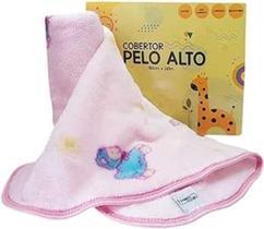 Cobertor Bebê Antialérgico Pelo Alto Enxoval Completo Neném - Multicenter Kids