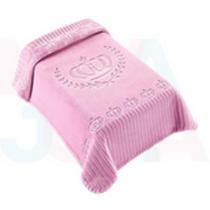 Cobertor Bebê Colibri Relevo Hipoalergênico - Rosa Cobertor Bebê Colibri Relevo Hipoalergênico - Rosa