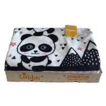 Cobertor Bebê Enxovais Colibri Le Petit Panda Rosa - 4855