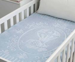 Cobertor Bebê Exclusive Relevo Elefante Azul Colibri Cobertor Bebê Exclusive Relevo Elefante Azul Colibri