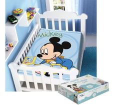 Cobertor Bebe Infantil Jolitex Disney Antialérgico Baby Mickey Minnie