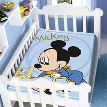 Cobertor Bebê Jolitex Raschel Mickey Carrinho