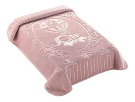 Cobertor Bebê Menina Super Luxo Colibri Rosa