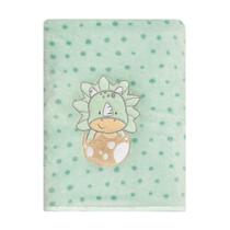 Cobertor Bebê Microfibra Dino 1,10CmX90Cm Papi Cobertor Bebê Microfibra Dino 1,10CmX90Cm Papi