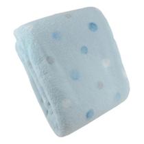 Cobertor Bebe Microfibra Estampa Menino Bolinhas Cor Azul 90X110 Camesa Cobertor Bebe Microfibra Estampa Menino Bolinhas Cor Azul 90X110 Camesa