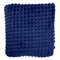 Cobertor Bebê Pelo Alto Veludo Marinho 90x110Cm Hazime