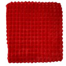 Cobertor Bebê Pelo Alto Veludo Vermelho 90x110Cm Hazime
