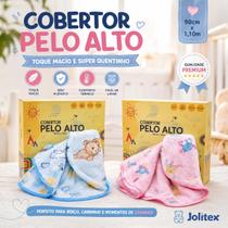 Cobertor Bebê Pelo Antialérgico Jolitex Enxoval Quentinho