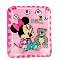 Cobertor Bebê Premium Disney Minnie Rosa Antialérgico