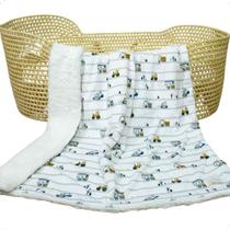 Cobertor Bebê Quentinho Duplo Coberdrom Bebê Estampado Berço Cobertor Bebê Quentinho Duplo Coberdrom Bebê Estampado Berço