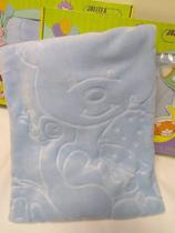 Cobertor Bebê Raschel Relevo Touch Texture Menino Jolitex