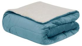 Cobertor Bebê Sherpa Sultan Happy Day Acqua Tiffany