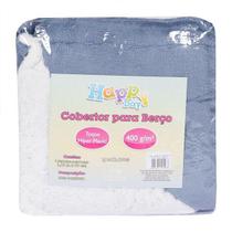 Cobertor Bebê Sherpa Sultan Happy Day Indigo