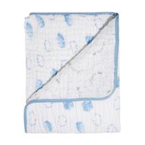 Cobertor Bebê Soft Avião de Papel 1,10mX90cm Papi